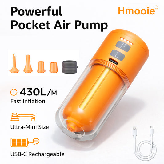 3-in-1 Inflator, Vacuum Pump & Camping Light