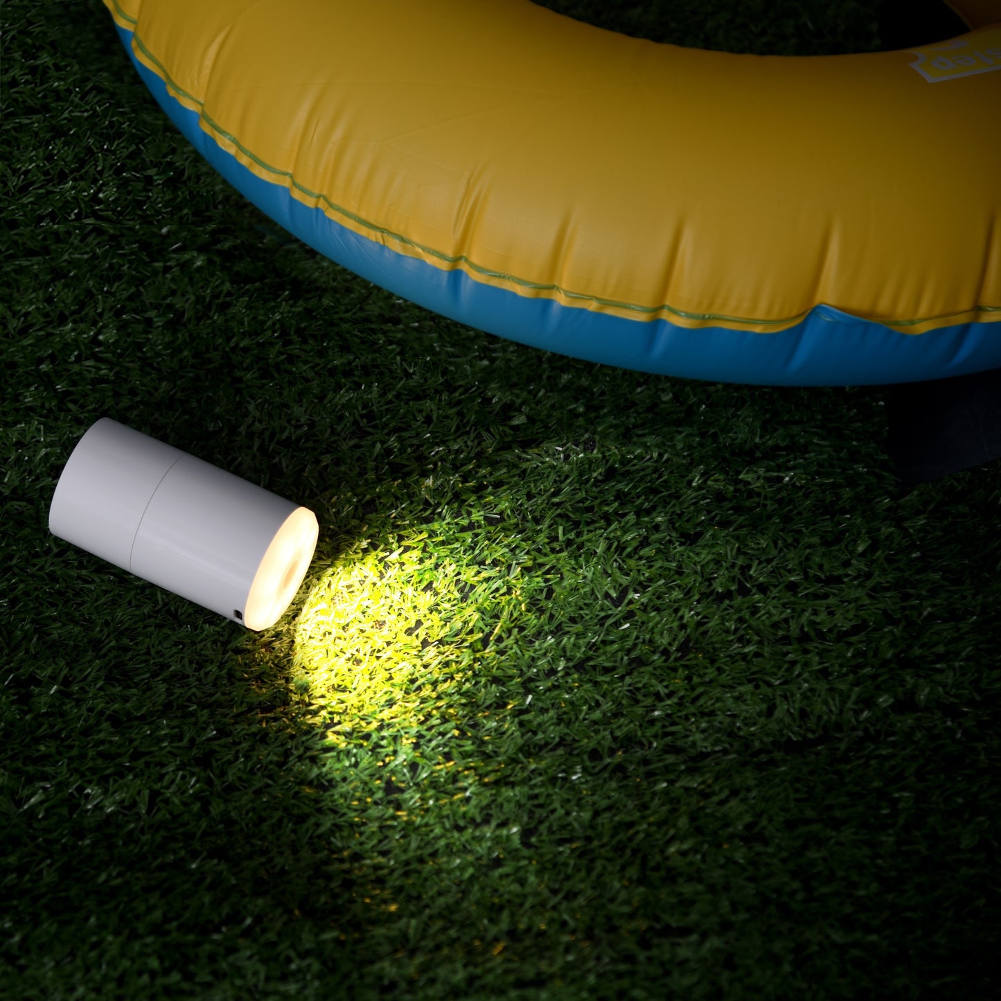 Mini Portable Air Pump with LED Light