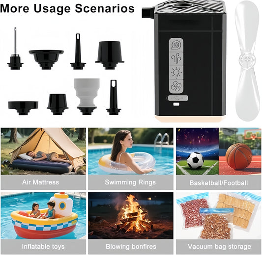 Product Specifications – 3-in-1 Camping Inflatable Lantern with Fan