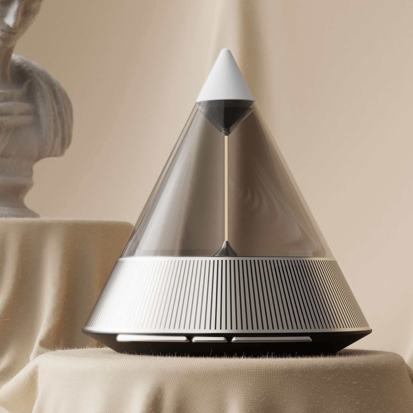 3-in-1 Bluetooth Speaker Night Light & Aroma Diffuser – Ambient Lamp with 360° Sound, Relaxing Aromatherapy & Warm Mood Lighting