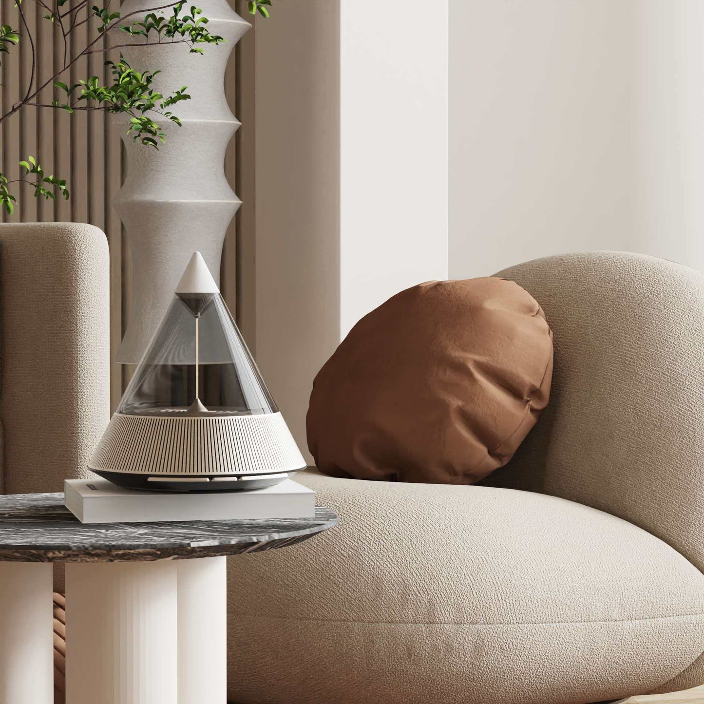 3-in-1 Bluetooth Speaker Night Light & Aroma Diffuser – Ambient Lamp with 360° Sound, Relaxing Aromatherapy & Warm Mood Lighting